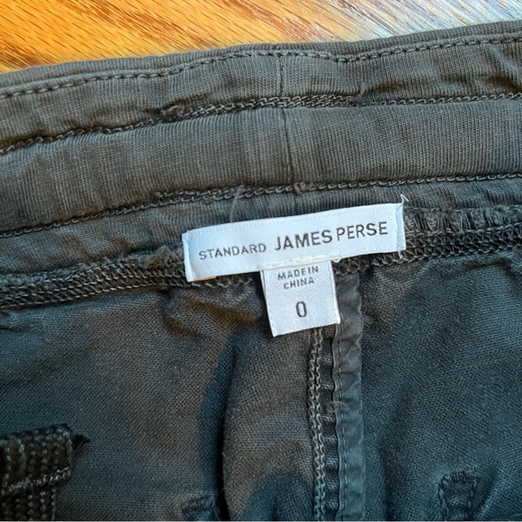 Standard James Perse faded black elastic drawstring pants size XS - Picture 4 of 7